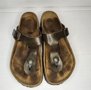 Birkenstock Gizeh Birko-Flor Women’s Adjustable Sandals Size 36 (US 5-5.5)